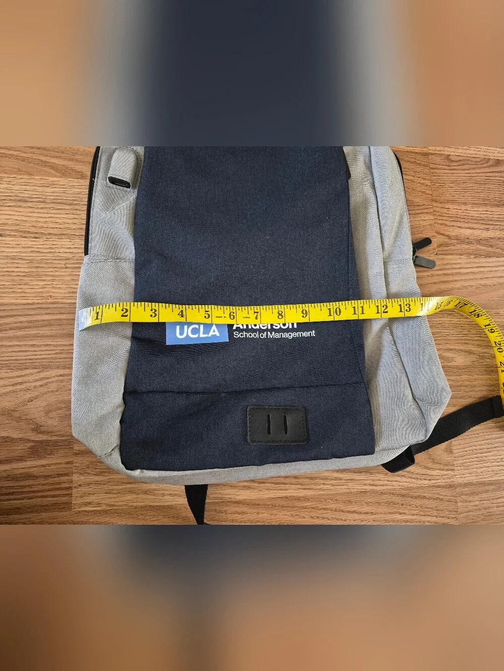 Leed's NBN Navy/Grey Computer Backpack with UCLA Logo